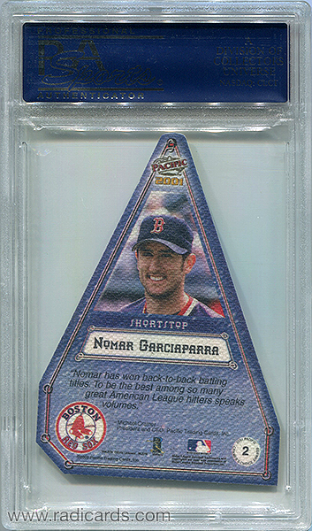 Nomar Garciaparra 2001 Pacific Cramer's Choice #2 Canvas PSA 9