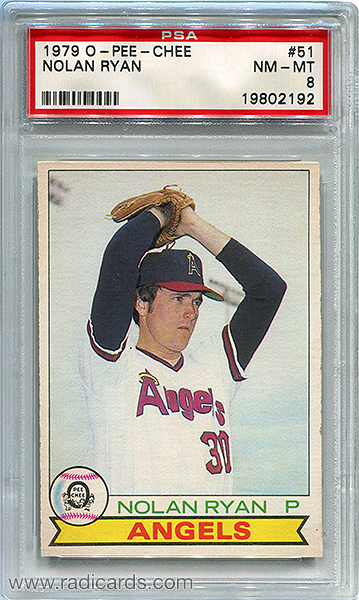 Nolan Ryan 1979 O-Pee-Chee #51 PSA 8